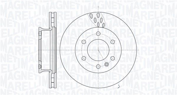 MAGNETI MARELLI Jarrulevy 361302040280